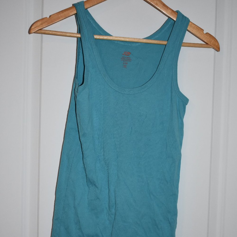 Joe Fresh blue tank top size small